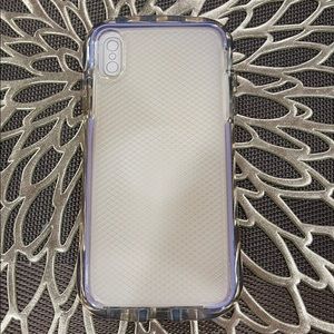 Colorful Mesh Grid Case (Purple)